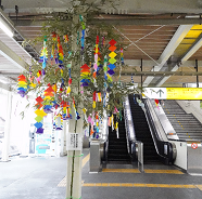 七夕飾り（聖和学院幼稚園・聖和学院第二幼稚園）