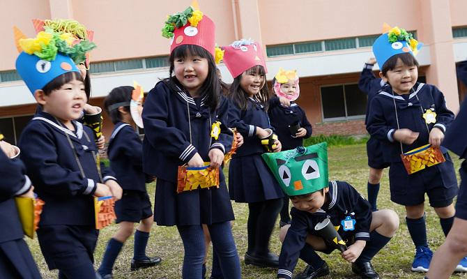 節分 豆まき （聖和学院幼稚園・聖和学院第二幼稚園）