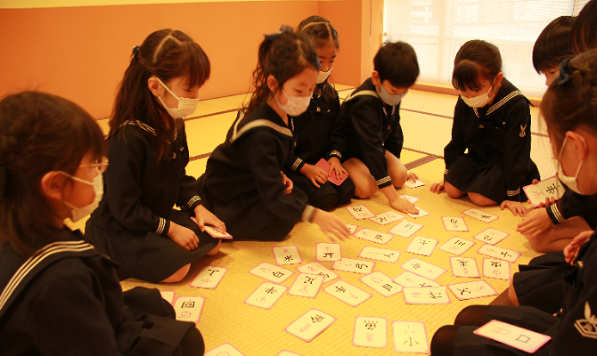 かるた大会（聖和学院第二幼稚園）