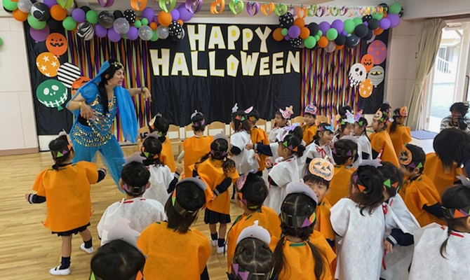 ハロウィンパーティー（聖和学院幼稚園・聖和学院第二幼稚園）