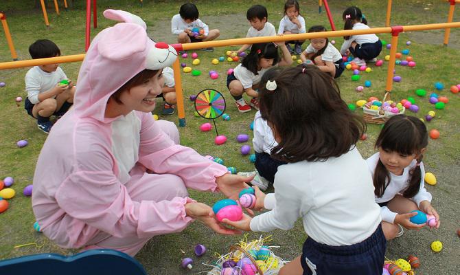 Seiwa Gakuin Easter Egg Hunt（聖和学院第二幼稚園）