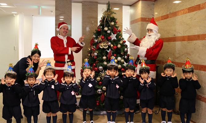 クリスマスの英語教室（聖和学院幼稚園）