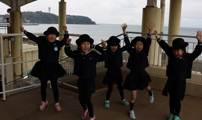 年長組お別れ遠足で新江ノ島水族館に行きました(聖和学院幼稚園)