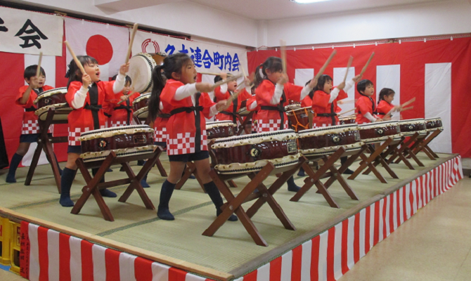 逗子市久木連合町内会の敬老会に参加しました（聖和学院幼稚園）