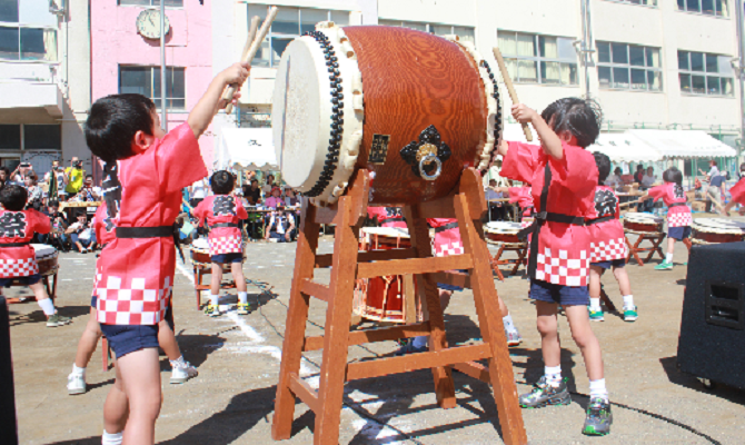 久木体育祭に参加しました(聖和学院幼稚園)