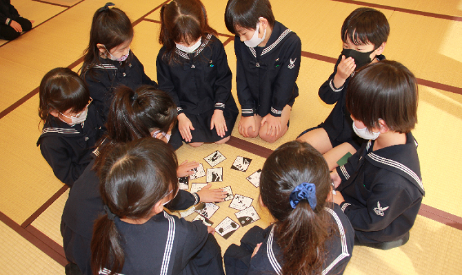 百人一首大会（聖和学院第二幼稚園）