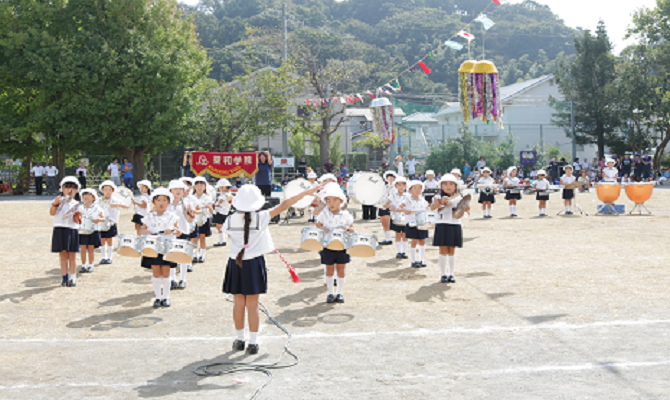 逗子市久木体育祭に参加しました（聖和学院幼稚園）