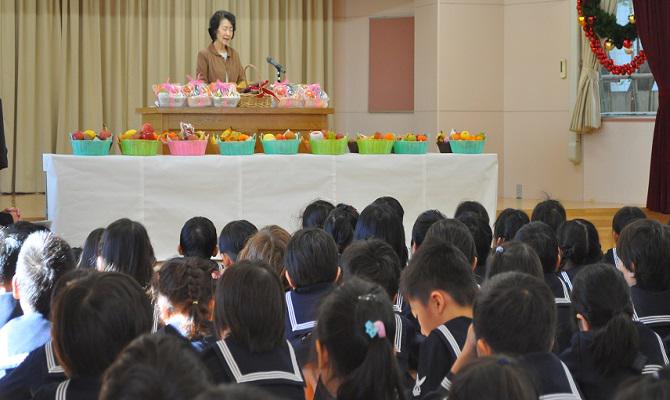 収穫感謝祭礼拝 (聖和学院幼稚園・聖和学院第二幼稚園)