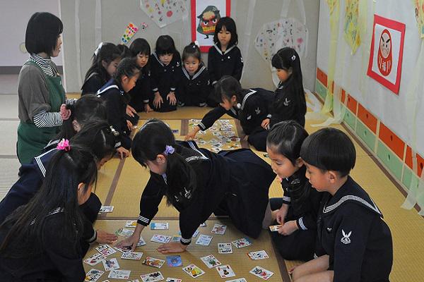 かるた大会（聖和学院第二幼稚園）