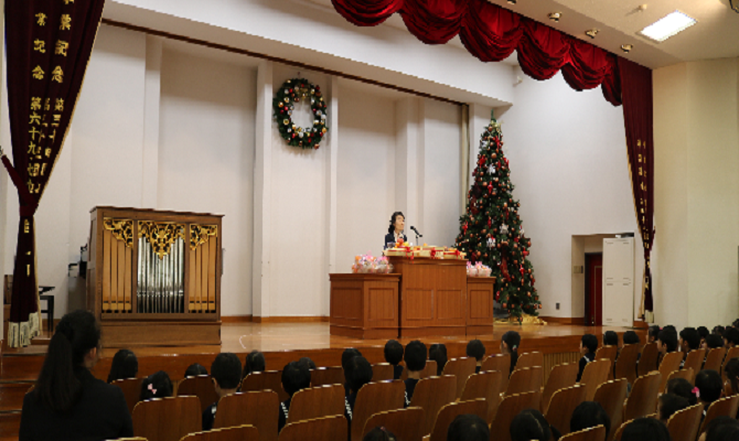 収穫感謝祭礼拝　(聖和学院幼稚園・聖和学院第二幼稚園)