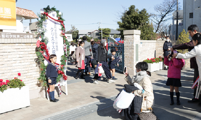 クリスマス祝会（聖和学院第二幼稚園）