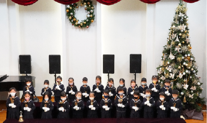 クリスマス祝会(聖和学院幼稚園・聖和学院第二幼稚園)